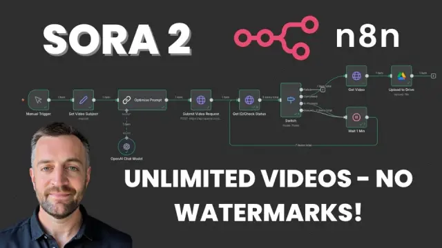 Video thumbnail: Sora 2 + n8n